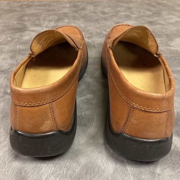 Ralph Lauren Size 9.5 D Adison Penny Loafer Leather Upper/Lined Polo Tan - Picture 7 of 11